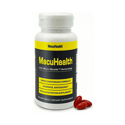 Macuhealth Triple Carotenoid Formula - Eye Vitamins for Adults, 90 Softgels